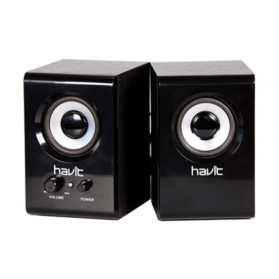 HAVIT SK490 AC POWER WOODEN SPEAKE